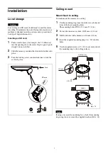 Preview for 5 page of Sony SNC-HMX70 Installation Manual