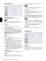 Preview for 20 page of Sony SNC-M1 User Manual