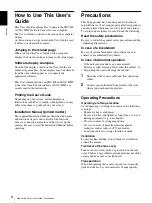 Preview for 6 page of Sony SNC-M3 - Pan/Tilt IP Network Camera User Manual