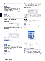 Preview for 14 page of Sony SNC-M3 - Pan/Tilt IP Network Camera User Manual