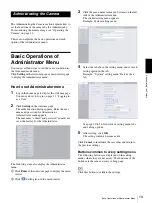 Preview for 19 page of Sony SNC-M3 - Pan/Tilt IP Network Camera User Manual