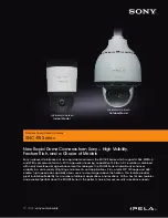 Sony SNC-RS44N Brochure & Specs preview