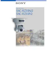 Sony SNC-RZ30N/2 Brochure & Specs preview