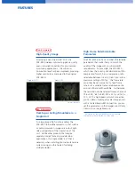 Предварительный просмотр 3 страницы Sony SNC-RZ30N/2 Brochure & Specs