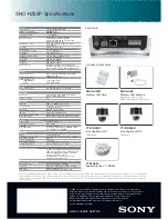 Preview for 6 page of Sony SNC-RZ50P Brochure & Specs