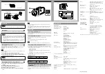 Preview for 2 page of Sony SNC-VB600B Installation Manual