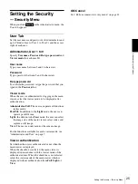 Предварительный просмотр 25 страницы Sony SNC-VB600B User Manual