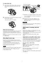 Preview for 8 page of Sony SNC-VB770 Installation Manual