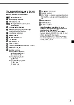 Preview for 7 page of Sony Sony Car Stereo System XR-M510 Operating Instructions Manual