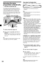 Preview for 16 page of Sony Sony Car Stereo System XR-M510 Operating Instructions Manual