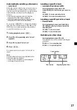 Preview for 27 page of Sony Sony Car Stereo System XR-M510 Operating Instructions Manual