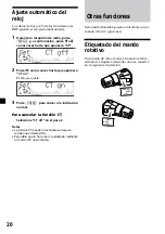 Preview for 62 page of Sony Sony Car Stereo System XR-M510 Operating Instructions Manual