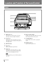 Предварительный просмотр 8 страницы Sony SpectaProof UP-D9500 Instructions For Use Manual