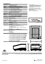 Предварительный просмотр 4 страницы Sony SpectaProof UP-D9500 Specifications