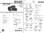 Sony SPK-DVF Service Manual preview
