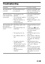 Preview for 21 page of Sony SPK-HC Operating Instructions Manual