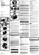 Sony SPK-HCF Operating Instructions preview