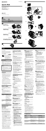 Preview for 1 page of Sony SPK-PC3 Operating Instructions