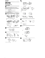 Sony SPK-TRB Operating Instructions preview