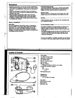 Preview for 3 page of Sony Sports Walkman SRF-88 Operating Instructions Manual