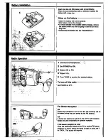 Preview for 5 page of Sony Sports Walkman SRF-88 Operating Instructions Manual