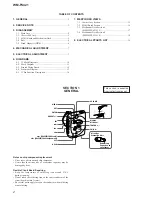 Предварительный просмотр 2 страницы Sony Sports Walkman WM-FS421 Service Manual