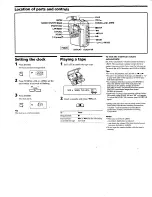 Preview for 5 page of Sony Sports Walkman WM-FS497 Operating Instructions Manual