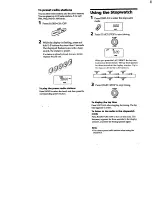 Preview for 7 page of Sony Sports Walkman WM-FS497 Operating Instructions Manual