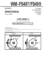 Preview for 28 page of Sony Sports Walkman WM-FS497 Service Manual