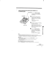 Preview for 48 page of Sony SPP-205 - 43-49 Mhz Cordless Phone Operating Instructions Manual