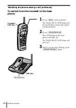 Preview for 20 page of Sony SPP-206 Operating Instructions Manual