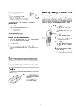 Предварительный просмотр 5 страницы Sony SPP-69 Service Manual