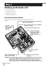 Предварительный просмотр 6 страницы Sony SPP-930 Operating Instructions Manual