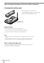 Предварительный просмотр 10 страницы Sony SPP-930 Operating Instructions Manual