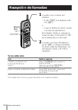 Предварительный просмотр 38 страницы Sony SPP-930 Operating Instructions Manual