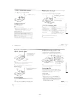 Предварительный просмотр 9 страницы Sony SPP-930 Service Manual