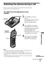 Preview for 23 page of Sony SPP-934 Operating Instructions Manual