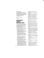 Preview for 2 page of Sony SPP-935 - 900 Mhz Cordless Phone Operating Instructions Manual