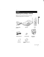 Preview for 8 page of Sony SPP-935 - 900 Mhz Cordless Phone Operating Instructions Manual