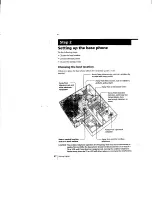 Preview for 9 page of Sony SPP-935 - 900 Mhz Cordless Phone Operating Instructions Manual