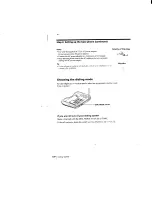 Preview for 11 page of Sony SPP-935 - 900 Mhz Cordless Phone Operating Instructions Manual