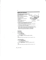 Preview for 15 page of Sony SPP-935 - 900 Mhz Cordless Phone Operating Instructions Manual