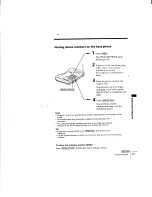 Preview for 18 page of Sony SPP-935 - 900 Mhz Cordless Phone Operating Instructions Manual