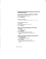 Preview for 19 page of Sony SPP-935 - 900 Mhz Cordless Phone Operating Instructions Manual