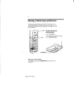 Preview for 25 page of Sony SPP-935 - 900 Mhz Cordless Phone Operating Instructions Manual