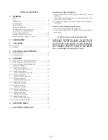 Preview for 2 page of Sony SPP-935 - 900 Mhz Cordless Phone Service Manual