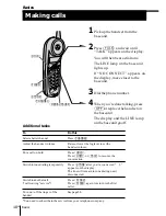 Предварительный просмотр 18 страницы Sony SPP-A1070 - Caller Id Telephone Operating Instructions Manual