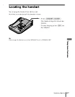 Предварительный просмотр 29 страницы Sony SPP-A1070 - Caller Id Telephone Operating Instructions Manual