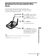 Предварительный просмотр 39 страницы Sony SPP-A1070 - Caller Id Telephone Operating Instructions Manual