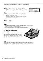 Предварительный просмотр 34 страницы Sony SPP-A2470 Operating Instructions Manual